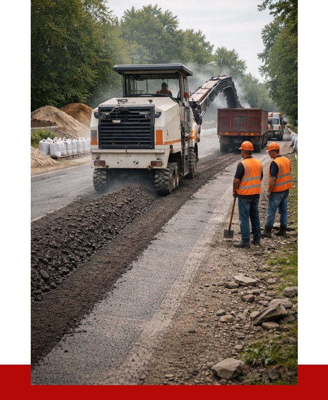 Фрезерованный асфальт в Липецке от 2287 р./куб. | ПРОНЕРУДЛпц