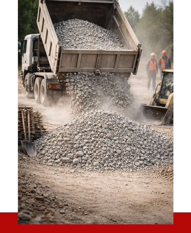 Купить дробленый бетон в Липецке от 1767 р./куб | ПРОНЕРУДЛпц