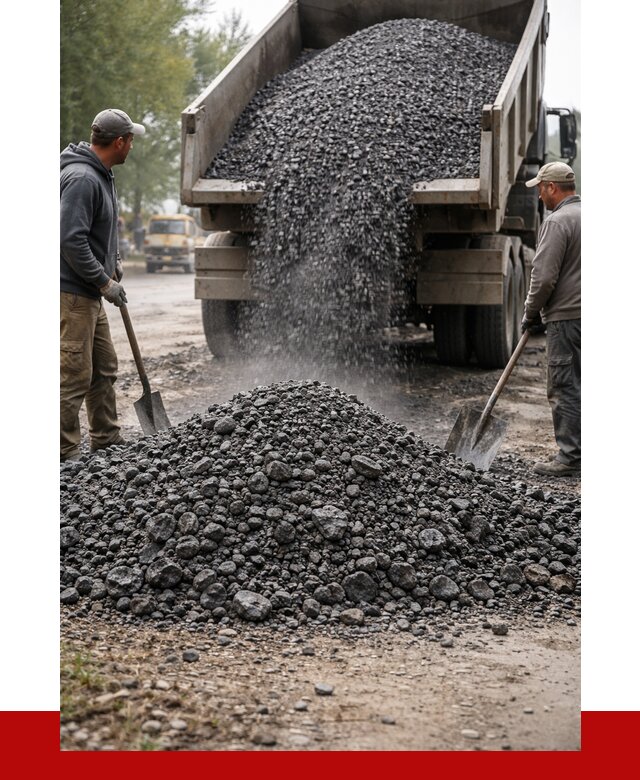 Дробленый асфальт в Липецке от 2910 р. с доставкой | ПРОНЕРУДЛпц