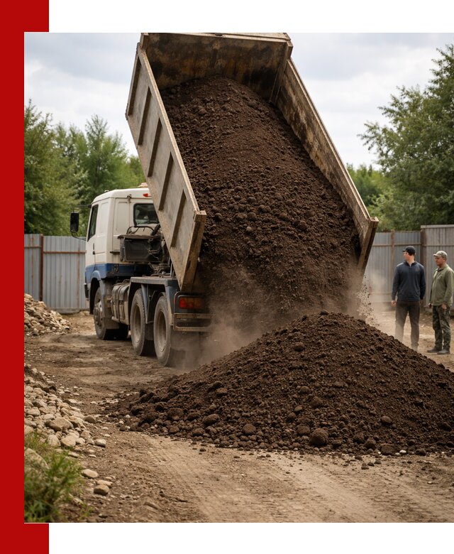 Доставка самосвалом 10 кубов в Липецке быстро и надёжно