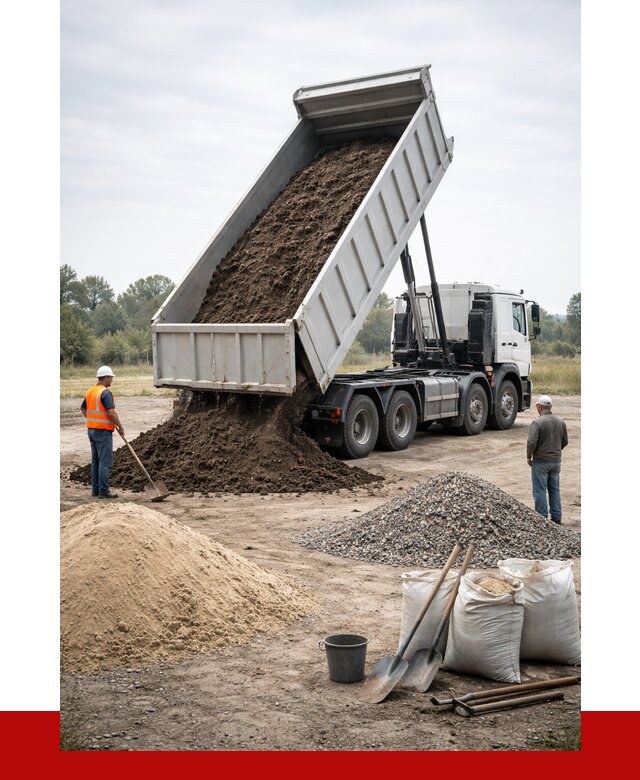 Доставка самосвалом 30 кубов в Липецке от 8835 р. | ПРОНЕРУДЛпц