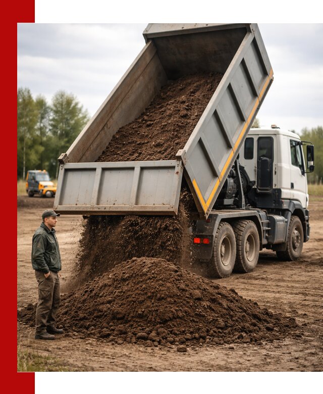 Аренда самосвала с водителем в Липецке для сыпучих грузов и навоза