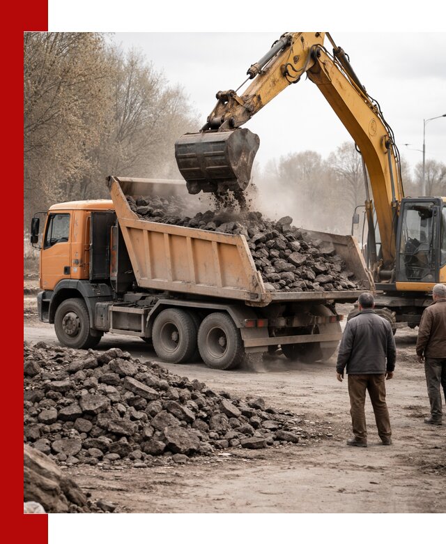 Вывоз асфальта и асфальтового покрытия в Липецке