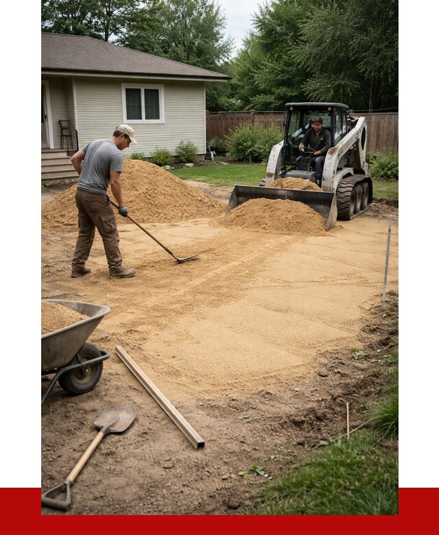 Отсыпка участка песком в Липецке, от 2599 р., ПРОНЕРУДЛпц